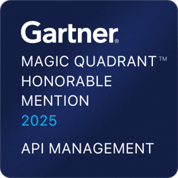Gartner magic quadrant honorable mention 2025 api management